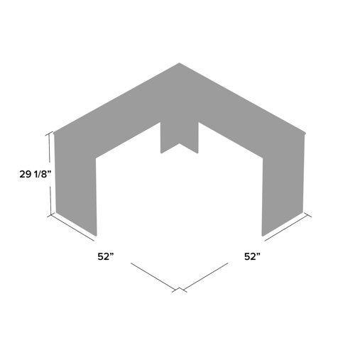 Ebern Designs Donegal 51.97'' Desk & Reviews Wayfair